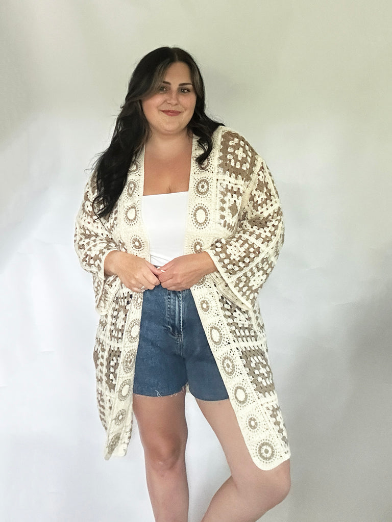 Granny Square Crochet Cardi | Ivy&Grove