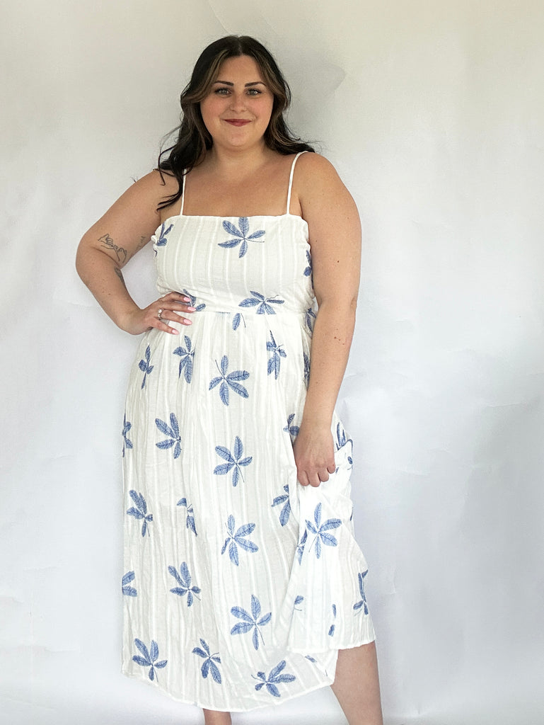 knee length dresses for ladies Sunny Moments Midi Dress