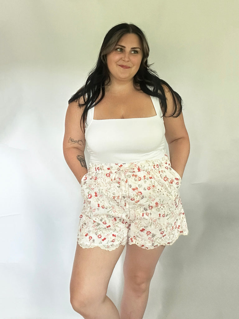 Vintage Rose Shorts | Ivy&Grove