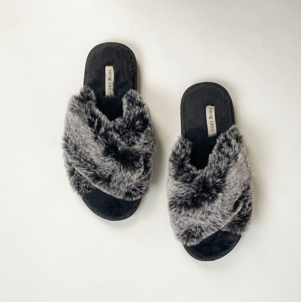Cozy Black Slippers