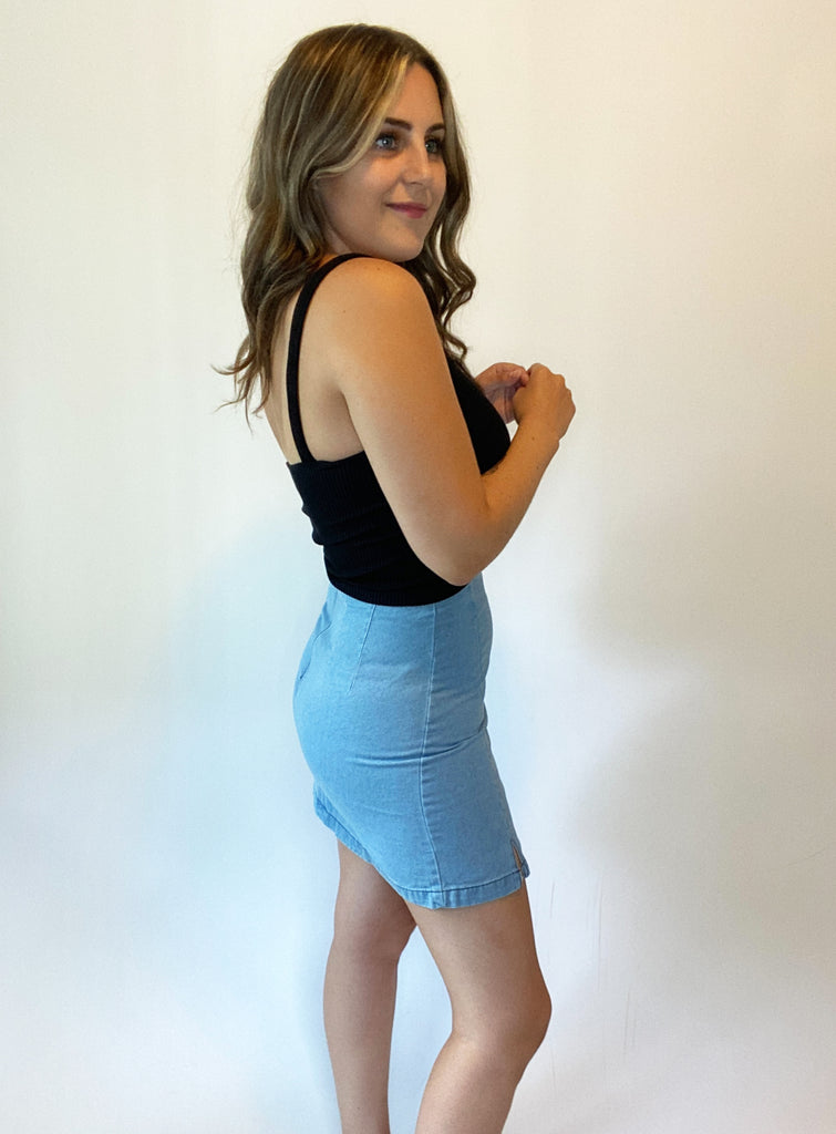 Ari Denim Skirt
